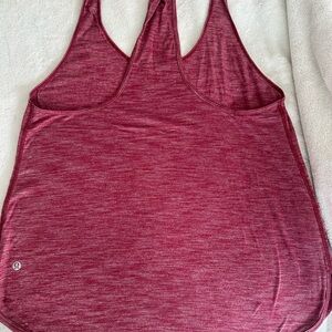 lululemon athletica Women's Red Tank Top